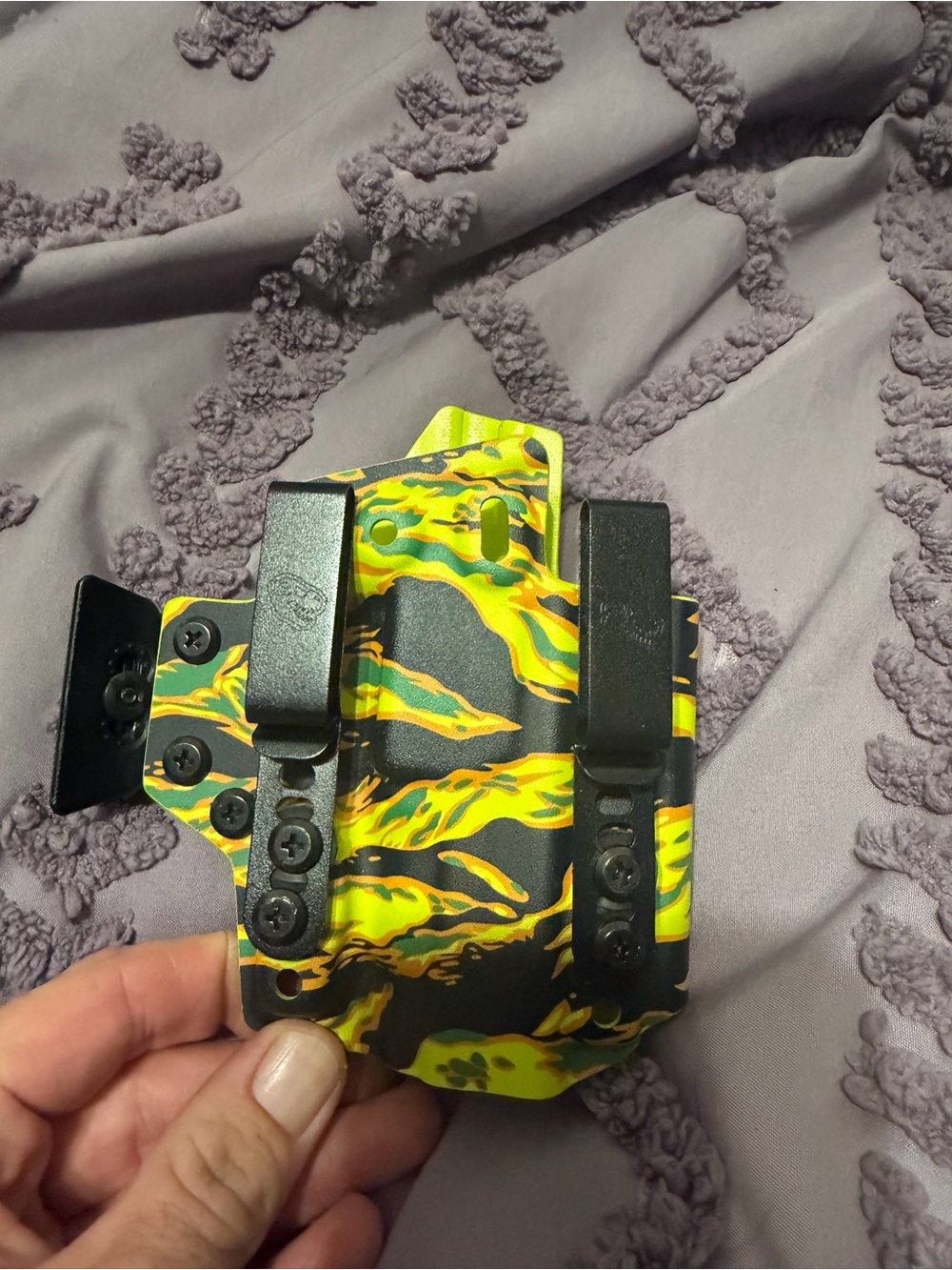T Rex Arms tiger stripe camo holster for M&P 9/40